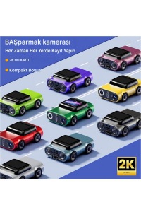 Mini Video Kamera Araba Tasarımlı Anahtarlık Kamera Aksesuar Olarak Konumlandırlabilir