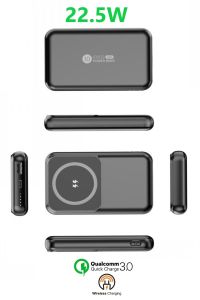10000 Mah Kablosuz Mıknatıslı Magsafe Özellikli Fast Powerbank 22.5w Pd 3.0 Süper Hızlı Şarj