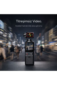 2K Aksiyon Kamera 180° Döner Lens | Gece Görüşü, Stabil Çekim, Vlog Kamera Dokunmatik LCD Ekranlı