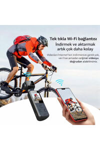 4K Ultra HD Mini Aksiyon Vlog Kamerası | Wi-Fi , 270° Döner Lens EIS Stabilizasyon +Su Geçirmez Kabı