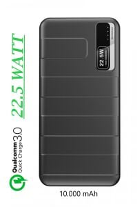 10.000 mAh POWERBANK PD-22.5  Watt Qualcomm Quick Süper Hızlı Şarj Powerbank Iphone &Andorid Uyumlu