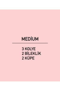 Sürpriz Hediyeli Çelik Takı Kavanozu (Mika) M Boy Hediyelik Set