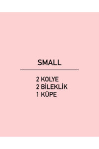 Sürpriz Çelik Takı Kavanozu (Mika) S Boy 5 Ürün Hediyelik Set