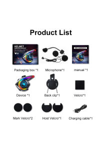 Y21 Rgb Işık Efektli Kask Kulaklığı Bluetooth 5.3 Motosiklet Kask FM Radyolu Kulaklık
