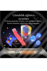 Watch 8 Ultra Plus Adventure Sesli Asistan Nfc BT Arama Özellikli Ios Android Uyumlu Akıllı Saat