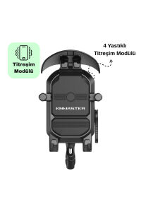 TT830 Titreşim Önleyicili Motosiklet Telefon Tutucu