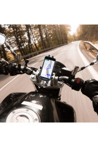 TT-860WU Kablosuz Şarjlı Tüm Motosikletlere Uyumlu Telefon Tutucu