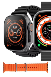 Watch 8 Ultra Plus Çift Kordon Sesli Asistan Nfc BT Arama Özellikli Ios Android Uyumlu Akıllı Saat