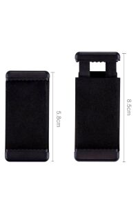 Tripod Monopod Selfie Çubuğu ve Göğüs Askısı İçin Telefon Tutucu Aparat + J-Hook Açılı Bağlantı Set