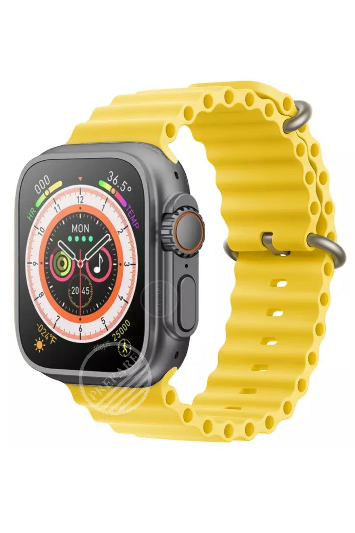 Watch 8 Ultra Plus Adventure Sesli Asistan Nfc Bt Arama Özellikli Ios Android Uyum lu Akıllı Saat