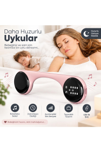 Yastık Altı Uyku Yardımcısı Bluetooth Kemik İletim Hoparlör Müzik ve Rahatlatıcı Ses Cihazı