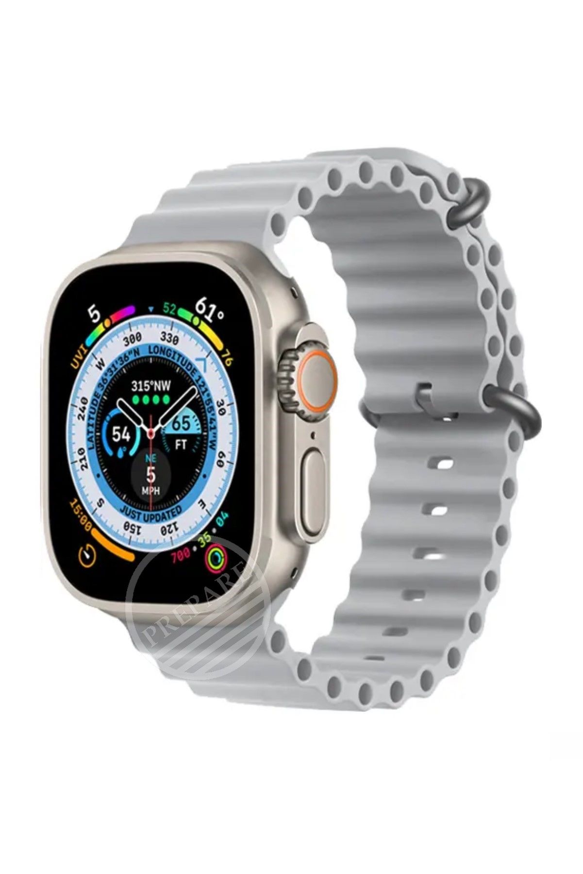 Watch 8 Ultra Plus Adventure Sesli Asistan Nfc Bt Arama Özellikli Ios Android Uyumlu Akıllı Saat