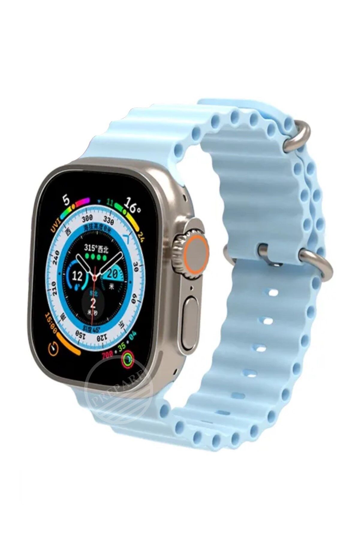 Watch 8 Ultra Plus Adventure Sesli Asistan Nfc Bt Arama Özellikli Ios Android Uyumlu Akıllı Saat