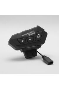 Kn550 PRO Motosiklet Bluetooth Kulaklık Mikrofon Seti Siyah