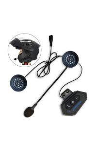 Motosiklet Kask İçi Bluetooth Kulaklık Bt12 Bluetooth 5.0 Suya Dayanıklı Motosiklet Kulaklık