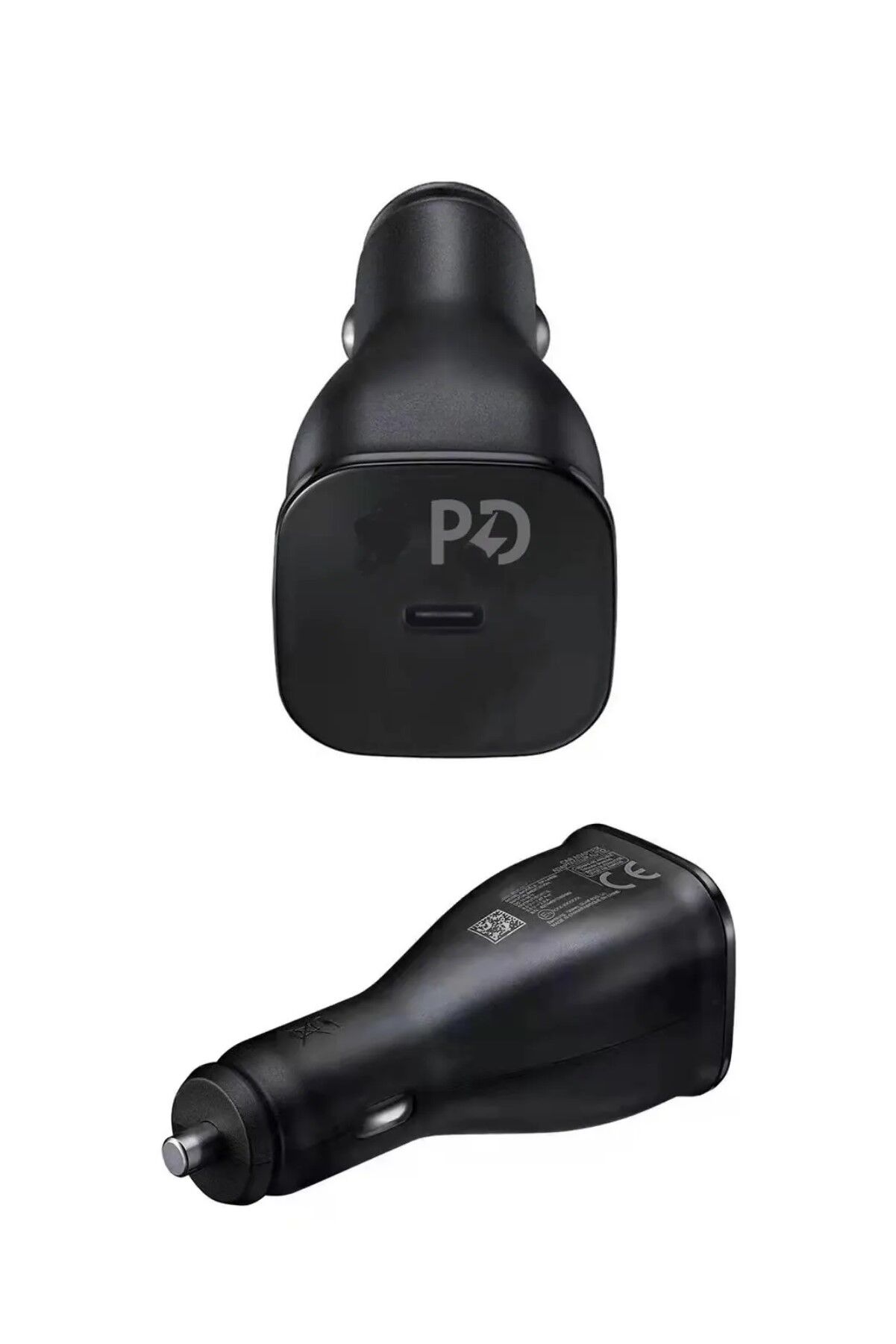 Samsung ve Diğer Markalara Uyumlu 25W PD Araç Çakmaklık Şarj Cihazı 1mt Type-C Data Kablo Dahil