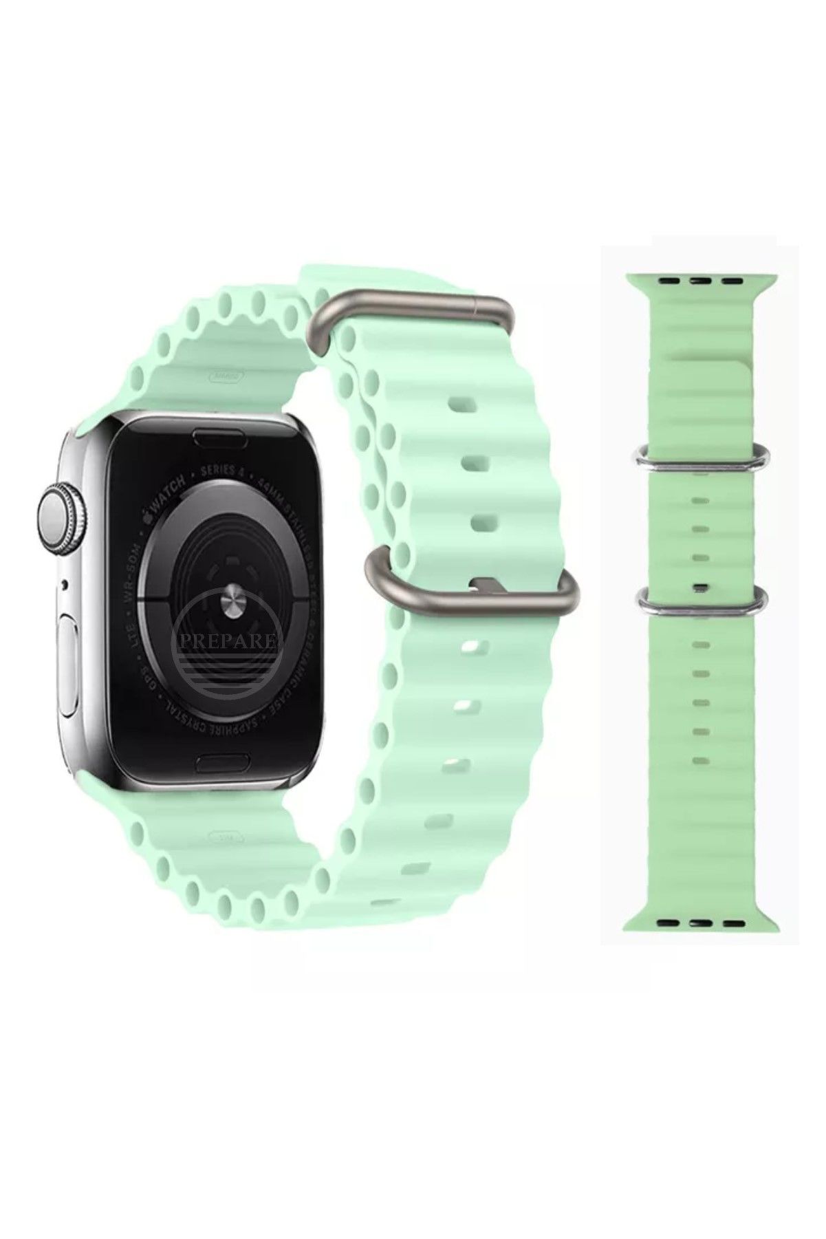 Apple Watch Uyumlu 45 46 49 mm A Kalite Ocean Kordon Kayış Silikon Bileklik