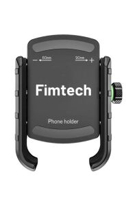 Motosiklet Telefon Tutucu Ayna ve Gidon Uyumlu Sıkmalı 360 Derece Alüminyum Alaşım Metal