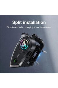 Kask Bluetooth Kulaklık Y-80P Bluetooth Motosiklet Kulaklık 5.3 Motosiklet Kulaklık