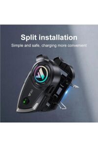Y80 Kask Bluetooth Kulaklık Bluetooth Motosiklet Kulaklık 5.3 Motosiklet Kulaklık
