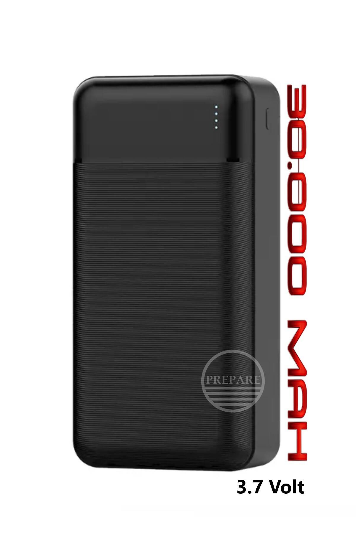 30,000 mAh Rugged Kasa 2xUSB Çıkışlı Powerbank