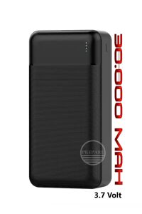30,000 mAh Rugged Kasa 2xUSB Çıkışlı Powerbank