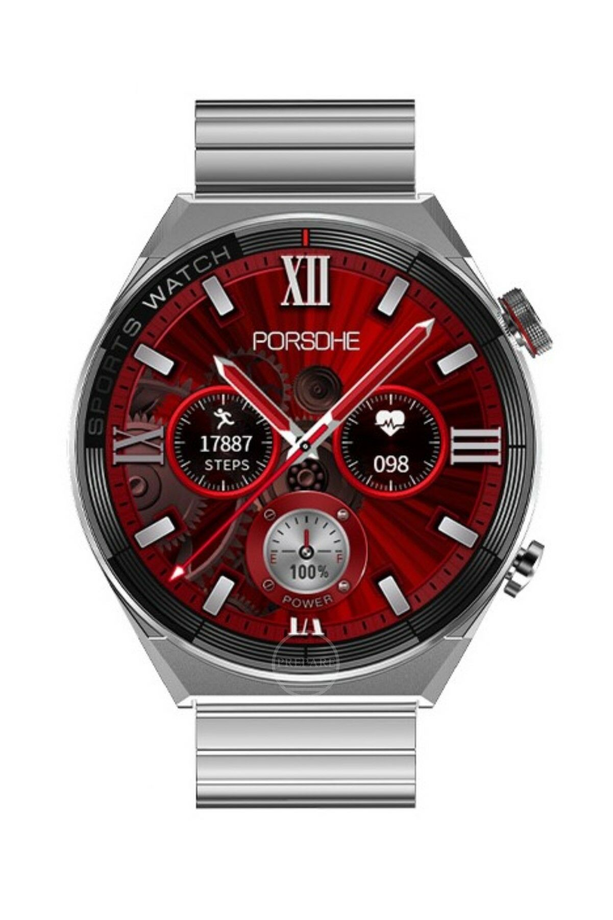 Smart Watch IPS Tam HD Ekran DT3 MATE Siri Nfc Bluetooth Akıllı Saat Yeni Nesil Çift Kordonlu Gri