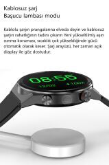 Smart Watch IPS Tam HD Ekran DT3 MATE Siri Nfc Bluetooth Akıllı Saat Yeni Nesil Çift Kordonlu Gri