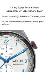 Smart Watch IPS Tam HD Ekran DT3 MATE Siri Nfc Bluetooth Akıllı Saat Yeni Nesil Çift Kordonlu Gri