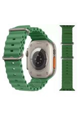 Apple Watch Uyumlu 44 45 46 49 mm Uyumlu A Kalite Kordon Kayış Silikon Bileklik