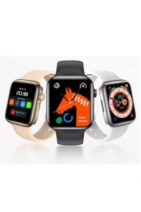 Watch 8 Series Uyumlu 45mm Aliminyum Kasa Bluetooth Sesli Arama Özellikli Kilitli Kordon Akıllı Saat