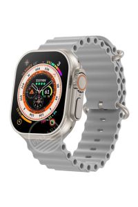 Watch 8 Ultra 49mm 7 Kordonlu set Sesli Arama Bildirim Özellikli 7in1 Smart