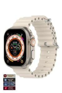 Ultra 2 Multi 9 Pro Smart Watch 9 Titanyum Vidalı Kasa Pusulalı 49mm Kilitli Çift Kordonlu Akıllı Saat