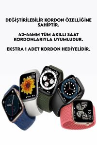 NFC PRO Watch 7 Serisi Uyumlu Akıllı Saat  Android & ios Uyumlu