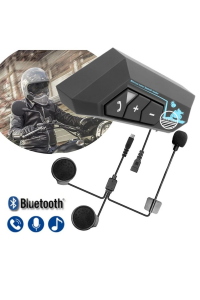 Motosiklet Bluetooth Kask Kulaklık 5.0 Su Geçirmez