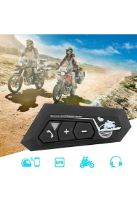 BT22 Motosiklet Bluetooth Kask Kulaklık 5.0 Su Geçirmez