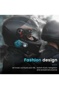 Motosiklet Bluetooth Kask Kulaklık 5.0 Su Geçirmez