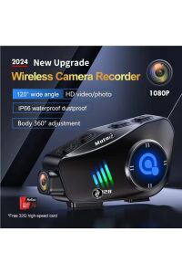 Q28 1080P Kamera Kayıt Özellikli Motosiklet Kask Kulaklık 32Gb Hafıza Kartı Hediyeli Wireless APP
