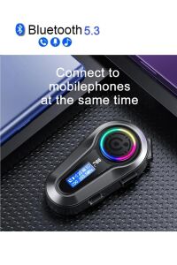 Q08 Radyo Özellikli Kask Kulaklık Su Geçirmez Bluetooth Motosiklet Radyolu Bluetooth Kulaklık