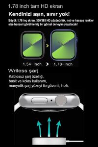 Watch 7 Serisi Uyumlu Akıllı Saat Android & Iphone Uyumlu