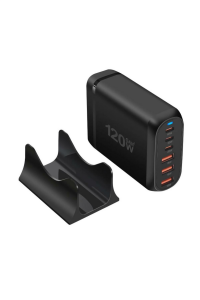 120w GaN3 Pro Masaüstü Süper Hızlı Şarj PD Qualcomm3 Adaptör 3x Type-C 3x Usb Toplam 6 Port Kensa
