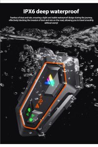 Y20 2X 1000 Mt Intrcom 2 Kişi Eşleşmeli Kask Kulaklık Su Geçirmez Bluetooth Mtosiklet Kulaklık