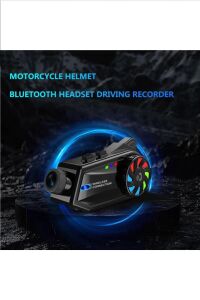 BT68 1080P Kameralı Wifi Kask Kulaklık 3000 mAh Su Geçirmez Bluetooth 5.4