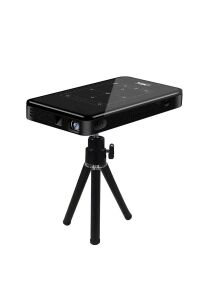 4K Ultra HD Mini Seyahat Projektörü Ev Ofis Toplantı Sunum Sinema Oyun Tripotlu HDMI Bluetooth WiFi