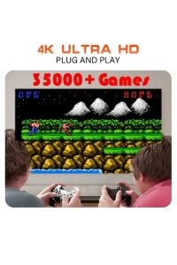 Oyunlu 150inç Pro Game Box Ultra HD 4K 450 Ansi Lmn Projeksiyon Cihazı 2 Joystick Oyun Kolu Hediyeli