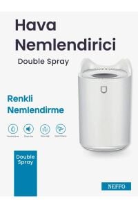 Büyük Boy Hava Nemlendirici Buhar Makinesi 3300 ml Işıklı Ambians Kensa