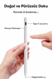 İos Android Windows Uyumlu Stylus Pen Tablet Telefon Ipad Yazı Çizim Kalemi Yedek Uç
