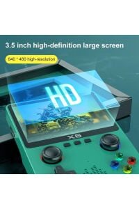 Retro Mini Taşınabilir El Atari X6 Sub 3,5 İnç HD Klasik 10000 Oyun Konsolu Televizyon Atarisi