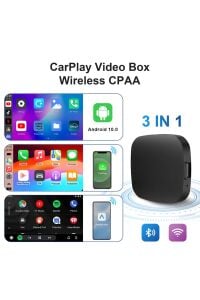Wireless Carplay Android Araba 4 Çekirdekli Akıcı Full Hd 1080P Wifi 2.4/5G A133AllWinner Chip