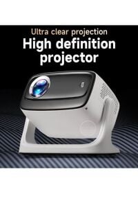 Projeksiyon 4K Ultra HD Ev Ofis Fuar Toplantı Sunumları Sinema Oyun Android WiFi Bluetooth Projektör